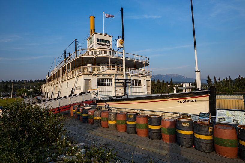 The S.S. Klondike in Whitehorse Canada by Roland Brack