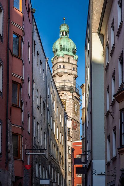 Der historische Stadtturm von Innsbruck von ManfredFotos