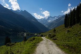 Beautiful hiking trail around the Durlaßboden reservoir in Austria by David Esser
