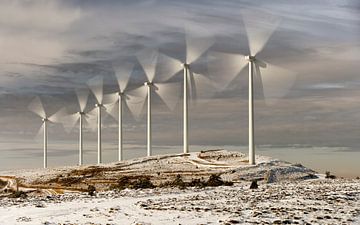 Windturbines van Joan Gil Raga