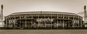 Feyenoord Stadion "De Kuip" in Rotterdam van MS Fotografie | Marc van der Stelt