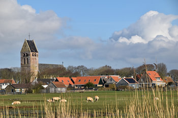 Holländische Himmel, Hollum. Ameland