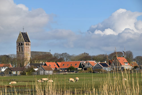 Holländische Himmel, Hollum. Ameland