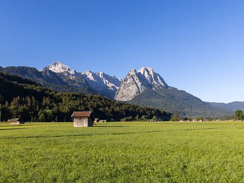 View of the Waxensteine
