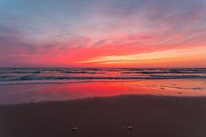 Noordwijk - Un coucher de soleil calme (0029)