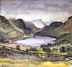 Thirlmere, Paul Nash - 1914