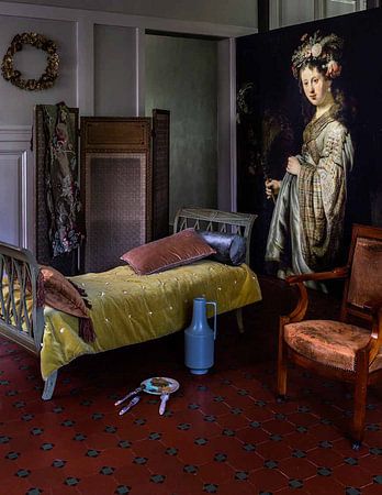 Saskia als Flora - Rembrandt van Rijn