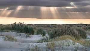 Zonnestralen boven Ameland sur Niels Barto