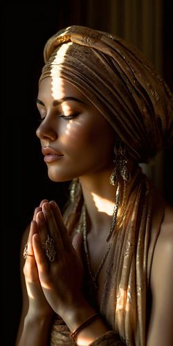 Boho vrouw - hoop - inspiratie