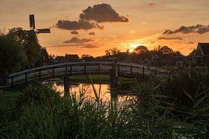 Sonnenaufgang in der Zaanse Schans