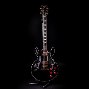 Guitar red-black