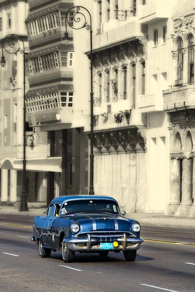 Pontiac Taxi in Havanna, Kuba von Henk Meijer Photography