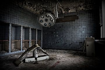 Abandoned operating room