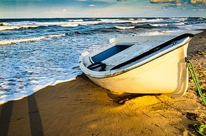 Boot am Strand