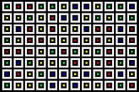 Nested | Center | 12x08 | N=02 | Random #03 | RGBY van Gerhard Haberern thumbnail