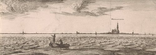 Gezicht op Maassluis, Joost van Geel (1666)
