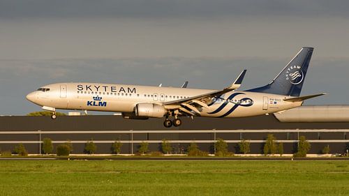 klm boeing 737 Skyteam livery by Arthur Bruinen