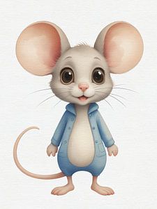 Douce souris grise