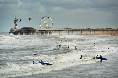 Beachfun at Scheveningen, Holland
