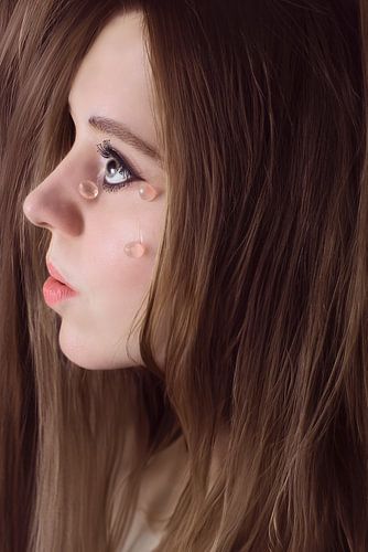 Moderne Interpretatie van 'Glass Tears' van Man Ray: Emotie en Afstand in de Hedendaagse Kunst