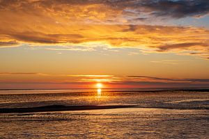 Sunset Wadden Sea