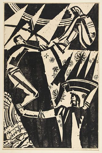 August Babberger - Friends in Nature I (1920)