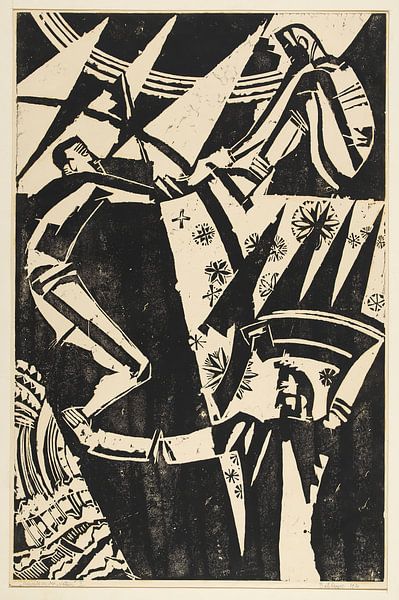 August Babberger - Freunde in der Natur I (1920) von Peter Balan