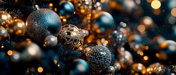 Kerst glamour van Poster Art Shop