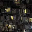 Stadtkunst, Nachtsicht. von SydWyn Art Miniaturansicht
