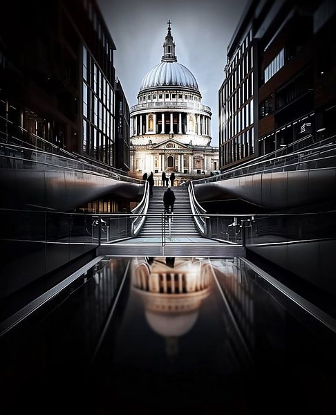 Architectuur in Londen van fernlichtsicht