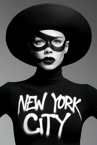 Series - Black - White - Sexy Female - New York City by Team W 32 Gallery