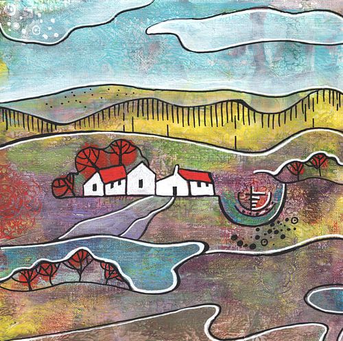 Seizoenslandschap - zomer