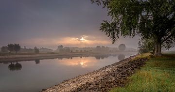 Zonsopkomst Rivier de IJssel