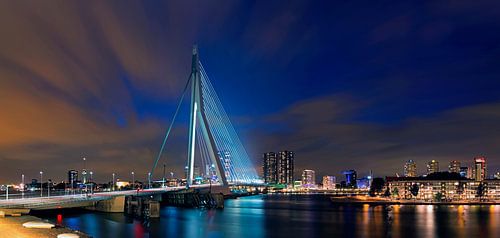 Panorama Erasmusbrug van Anton de Zeeuw