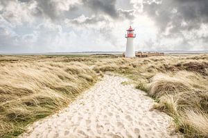 Lighthouse List-West on the Elbow Peninsula, Sylt by Christian Müringer