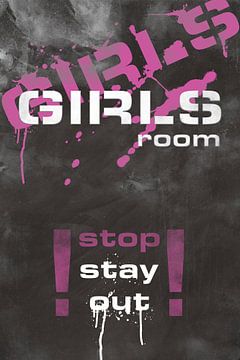 GIRLS ROOM | roze van Melanie Viola