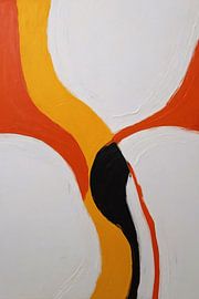 Bunte abstrakte Formen und Linien