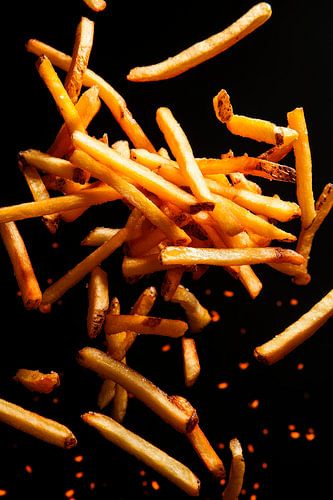 Knapperige chips tijdens de vlucht - een smakelijke traktatie