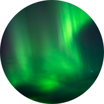 Noorderlicht (Aurora Borealis) in IJsland van Anton de Zeeuw