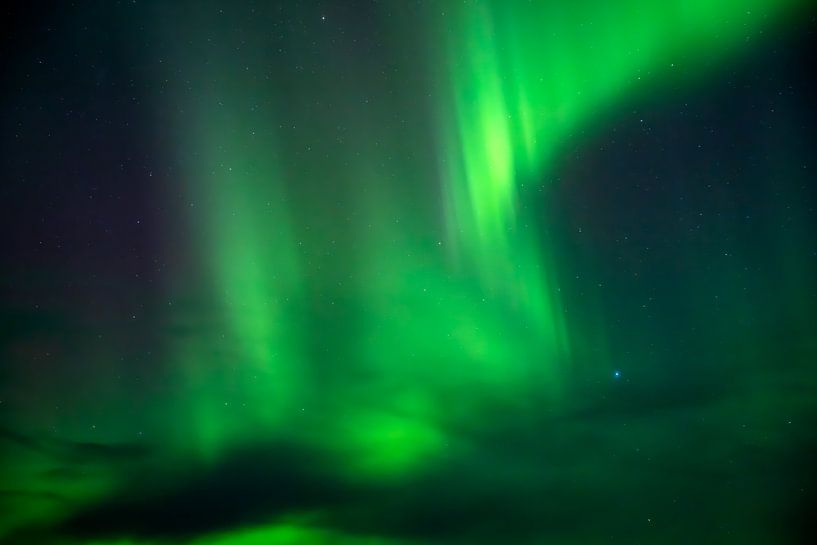 Nordlichter (Aurora Borealis) in Island von Anton de Zeeuw