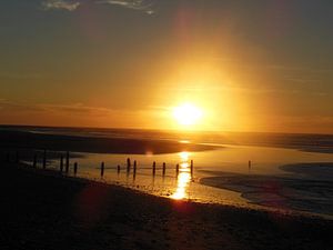 zonsondergang