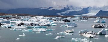 Ijsmeer Jokulsarlon van Menno Schaefer