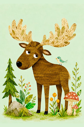 Gentle Moose – Ami de la forêt