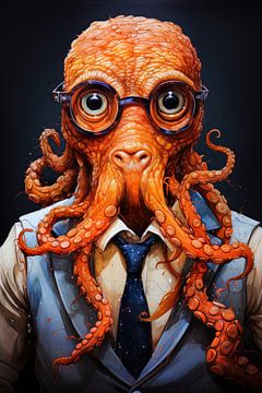Octopus dierenkunst #octopus van JBJart Justyna Jaszke