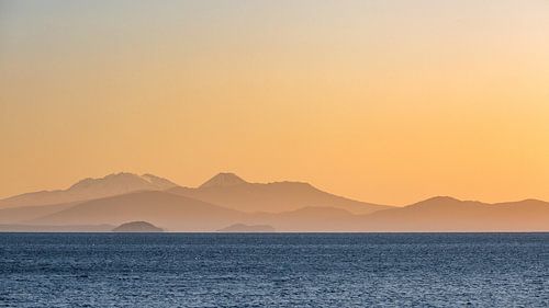 Sunset over Lake Taupo, New Zealand by Martijn Smeets
