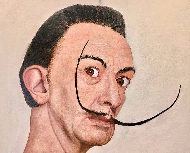 Salvador Dali by Christian Carrette