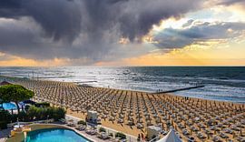 Zonsopgang in Lido di Jesolo