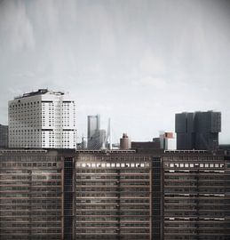 Rotterdam kop van zuid vanaf dijkzigt van vedar cvetanovic