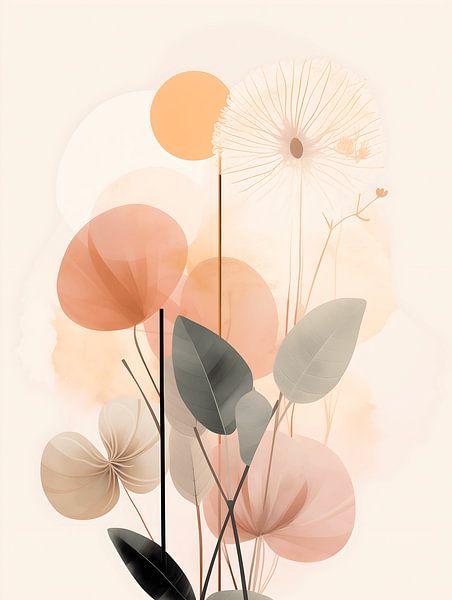 Botanisch Roze van Gypsy Galleria