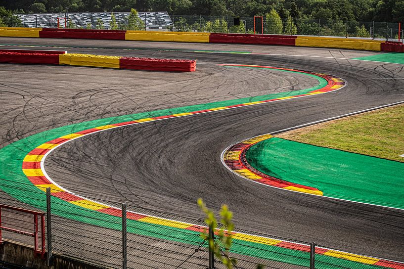 Bus Stop Spa-Francorchamps by Bas Fransen